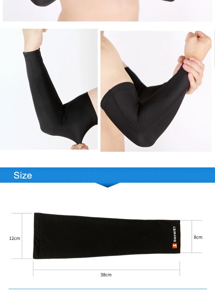 923#Compression Arm Sleeve Sport Compression Slimming Elbow Arm Sleeve