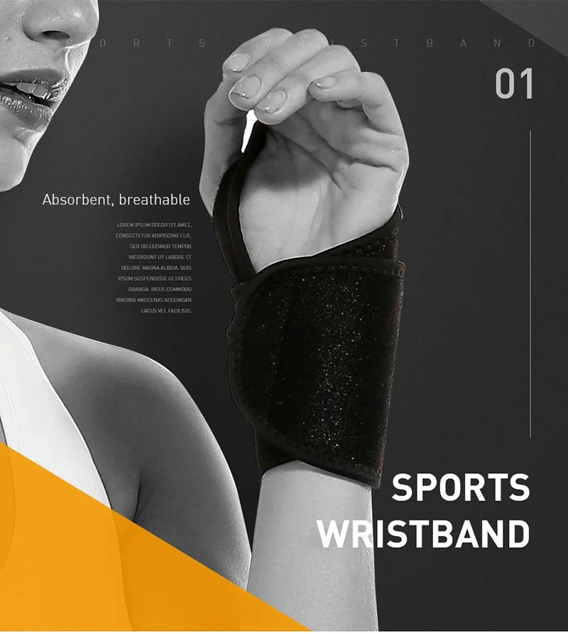 Best Selling Weightlifting Wrist Support Wraps Carpal Tunnel Wrist Brace