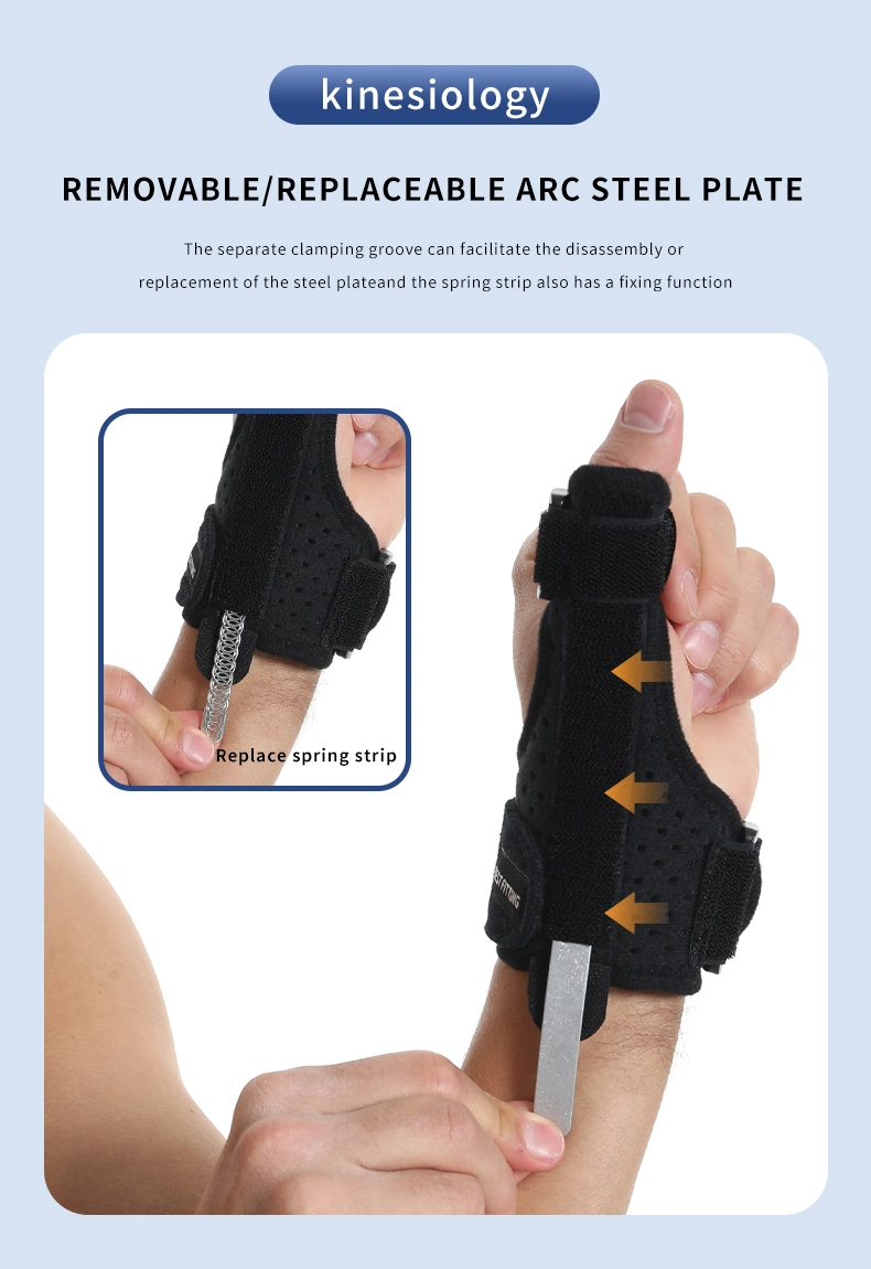 Factory Supply Wholesale Thumb Wrist Splint Support Adjustable Wrist Guard Support Brace