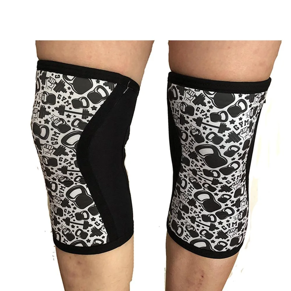 Wholesale Custom Leg Sleeve Support Knee Sleeves Padded 7mm Neoprene Knee Sleeve