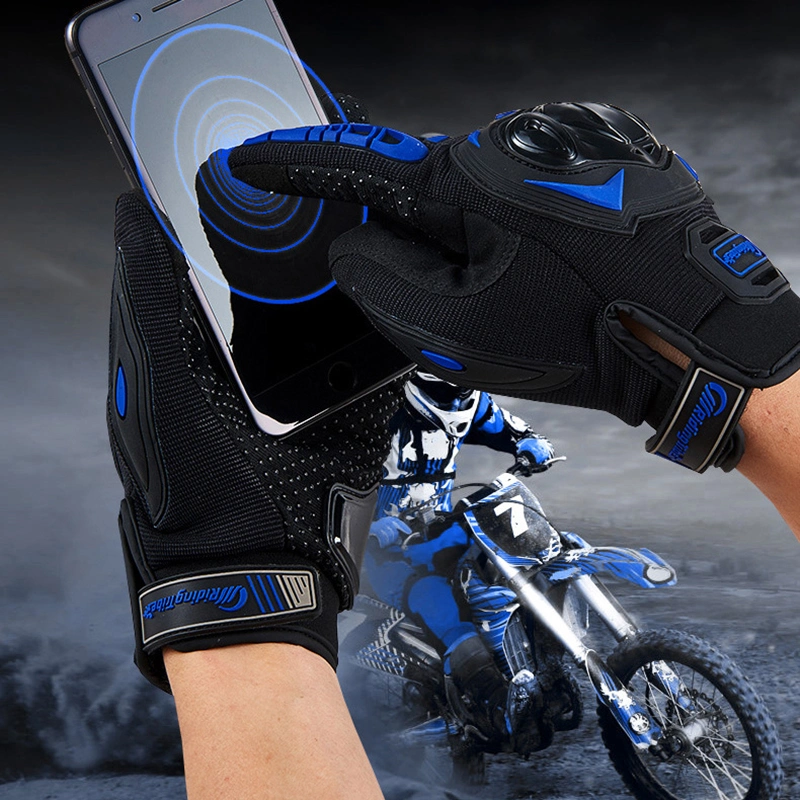 Motorcycle Golve Micorfiber Safety Protective Glove Biker Racing Gloves